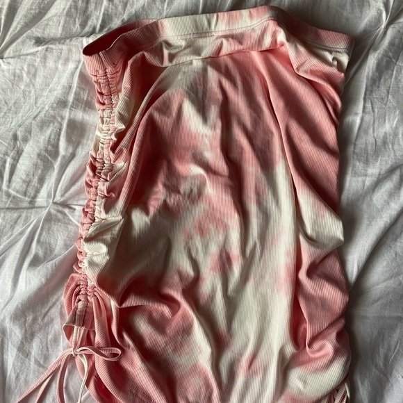 ruched side mini skirt - Picture 4 of 7